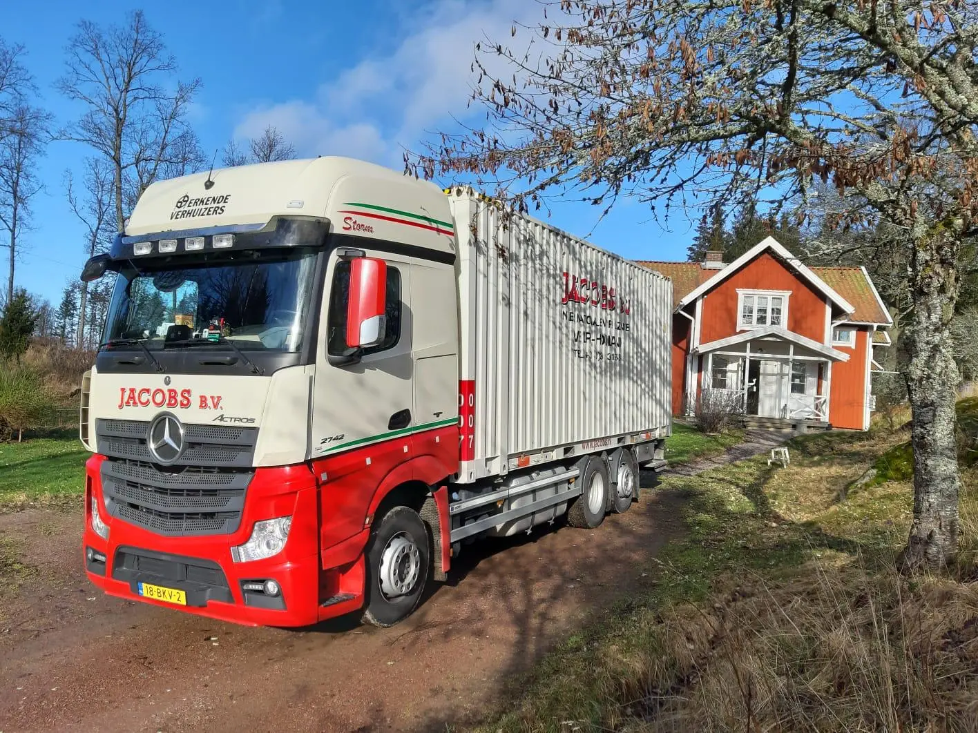 Jacobs Verhuizingen BV internationaal