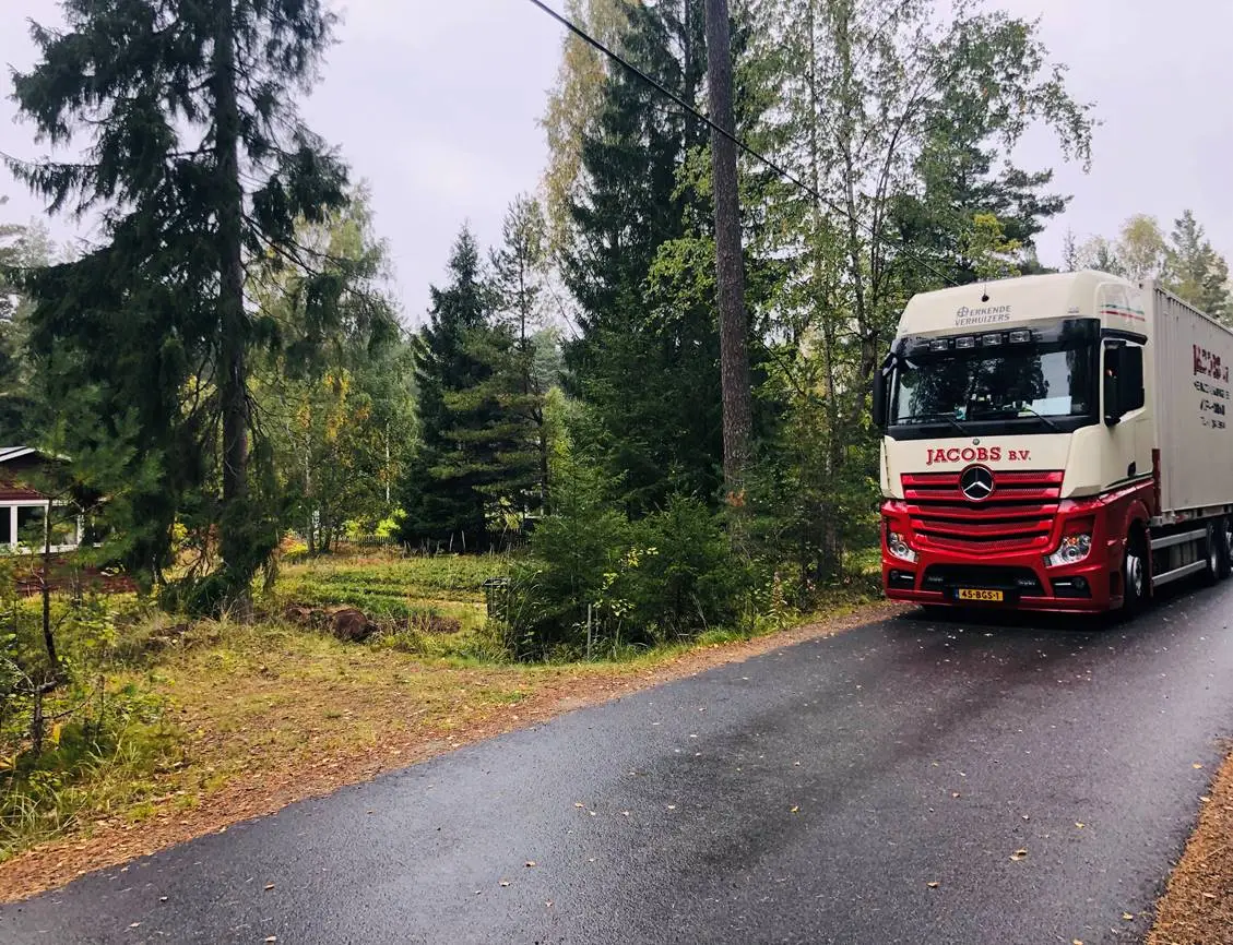 Zweden-Jacobs Flytta internationellt